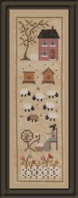 Jardin Prive'-Histoires De Moutons 4-New Cross Stitch Pattern