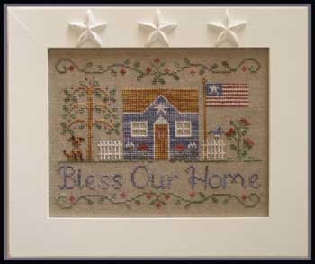 Country Cottage Needleworks-Bless Our Home- Pattern