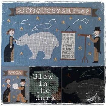 Fairy Wool in The Wood-Antique Star Map