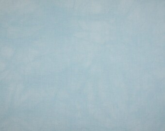 Hand-dyed 14 Ct, 16 Ct, 18 Ct Aida Cloth, BABY BLUE - Garibaldi's Needle Works - choose count & size