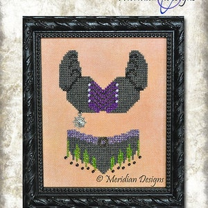 Meridian Designs - Teenie Weenie Bikinis - Witchy Poo (chart & charm) - Pattern