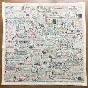 101 Alphabets by Rosewood Manor Karen Kluba S-1111 design pamphlet