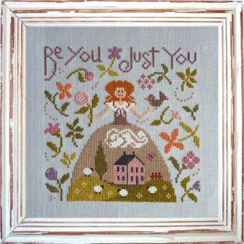Jardin Prive'-Be You Just You-New Cross Stitch Pattern