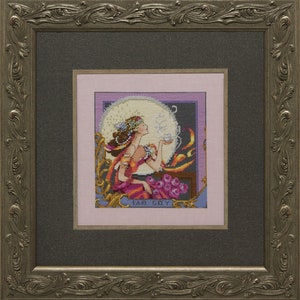 Silver Moon Tea - Mirabilia Chart and Embellishment Package - Each sold separately