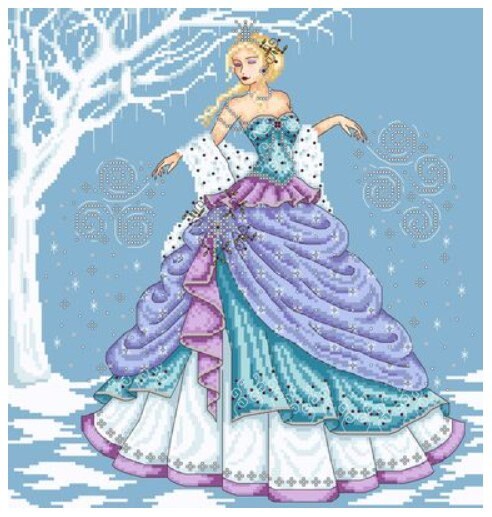 Shannon Christine - Winter Queen - Cross Stitch Pattern - Etsy