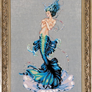 MD144 - Aphrodite Mermaid  - Mirabilia Chart MD144 and Embellishment Package - Sold separately