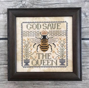 Annie Beez Folk Art-God Save The Queen