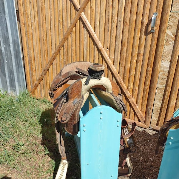 Free Standing Saddle Rack Etsy