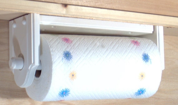 Paper Towel Holder - Under Cabinet or Wall Mount