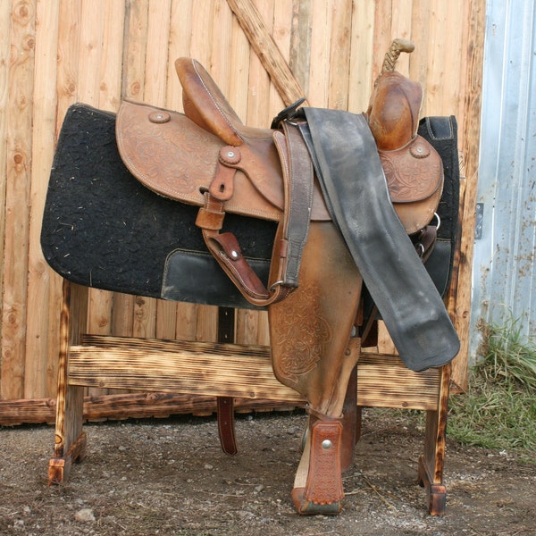 Free Standing Saddle Rack Etsy