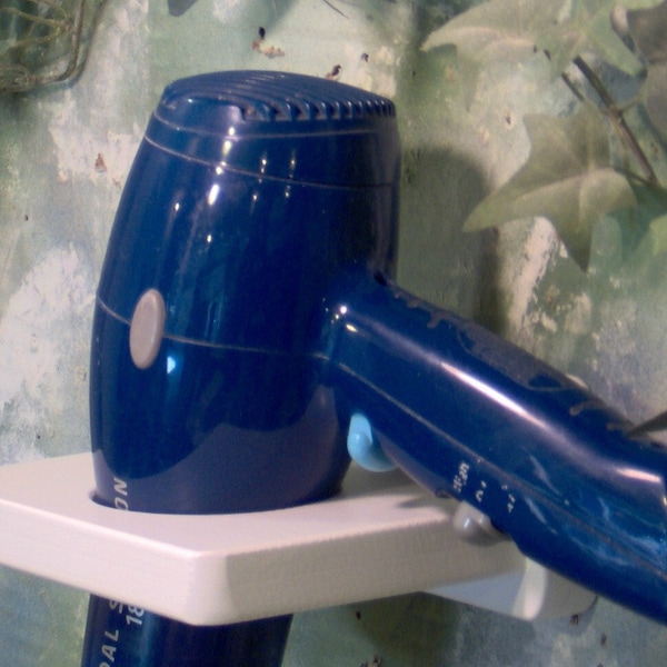 Hair Dryer Holder Etsy