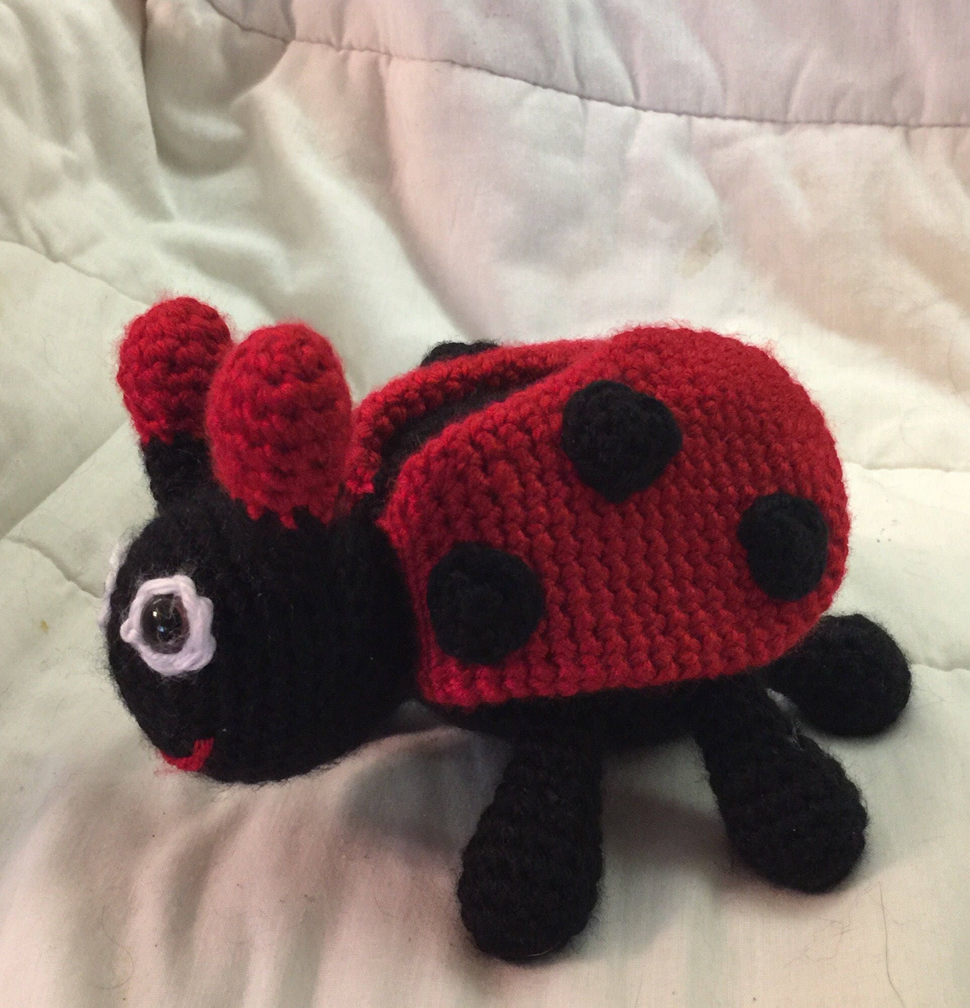 Amigurumi ladybug Crochet Toy Ladybug Felh Ladybug Crochet | Etsy