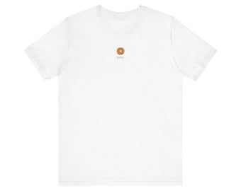 Bagel Illustration T-Shirt | Cute Food Graphic Tee