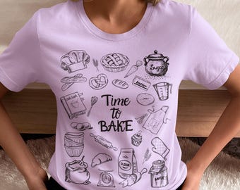 Baking Lover Shirt : un t-shirt culinaire sucré pour les boulangers
