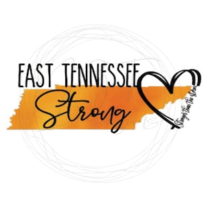 Tennessee Strong PNG - Hurricane Helene PNG graphic