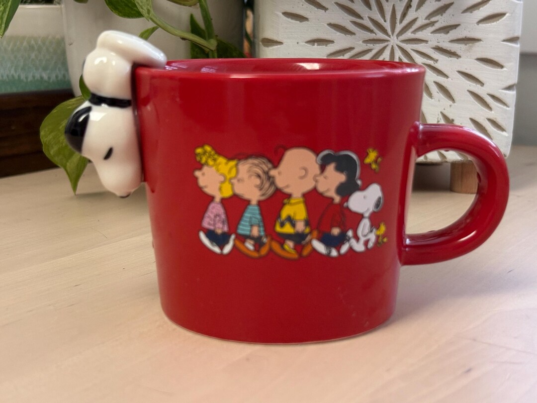 Peanuts and the Gang With Snoopy Mug / Snoopy Mug | Collector Mug ...