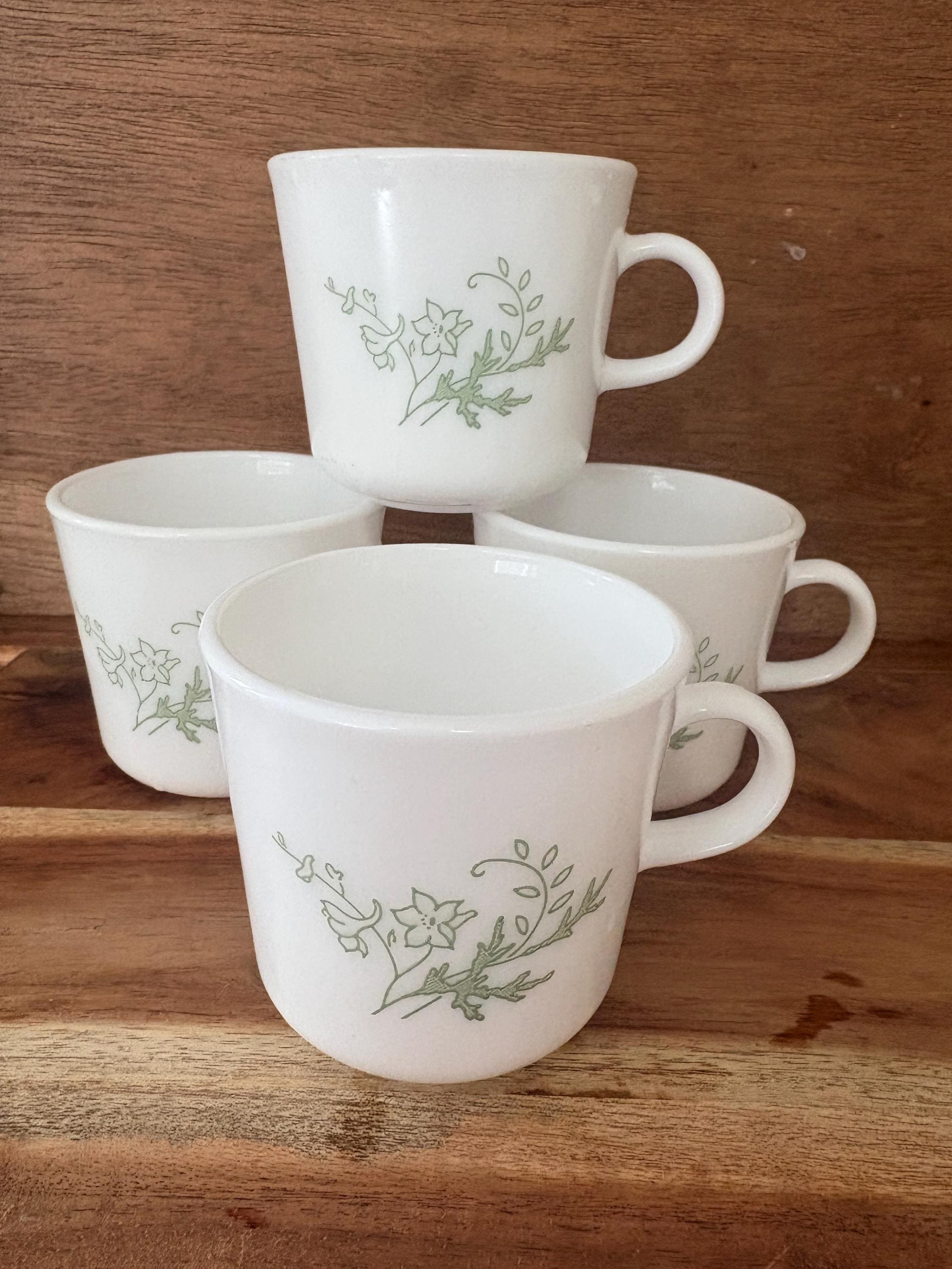 Vintage Corelle Corelle Coffee Mugs White Vintage Corelle Corelle