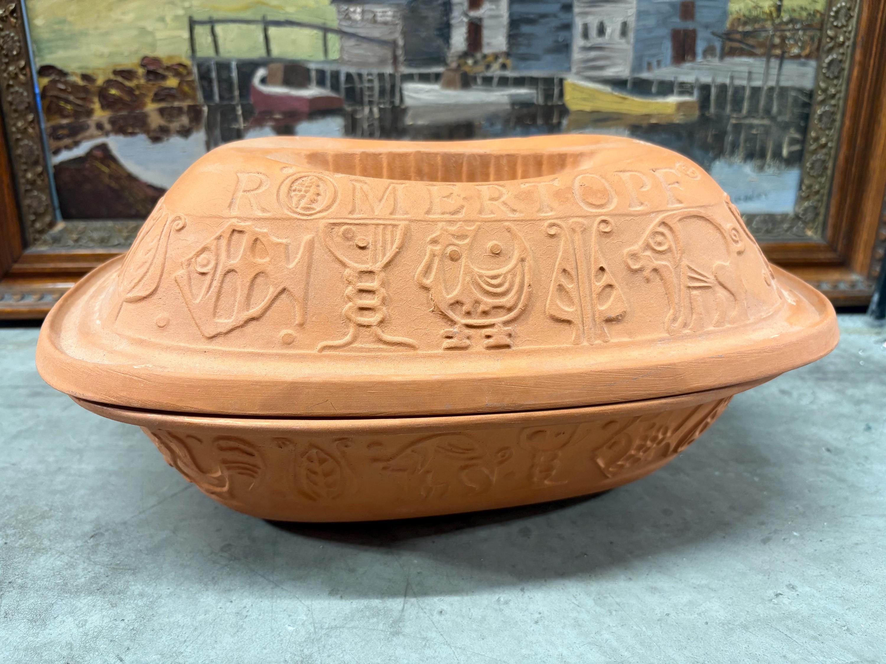Romertopf German Clay Baker - Etsy