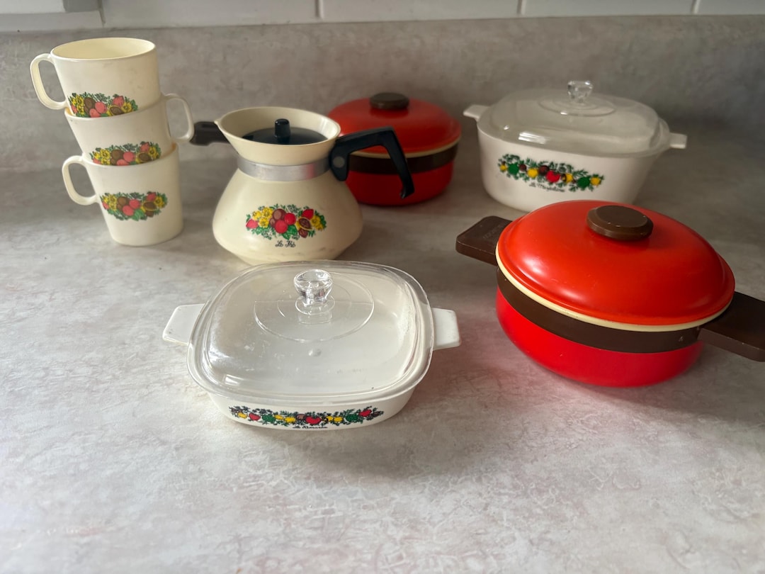 Coffret Collector Coqueval Comme Maman Cuisine – Pop – Vintage Orange – Occasion