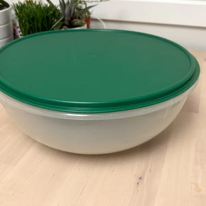 Miska Tupperware Fix-N-Mix 12&quot; w stylu vintage, przezroczysta, Tupperware nr 274