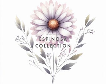 Minimalist Daisy Wall Art - Printable Nature Decor (3 sizes)