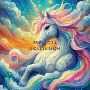 Enchanted Unicorn Painting Wall Decor - Fantasy Art Print (3 sizes)