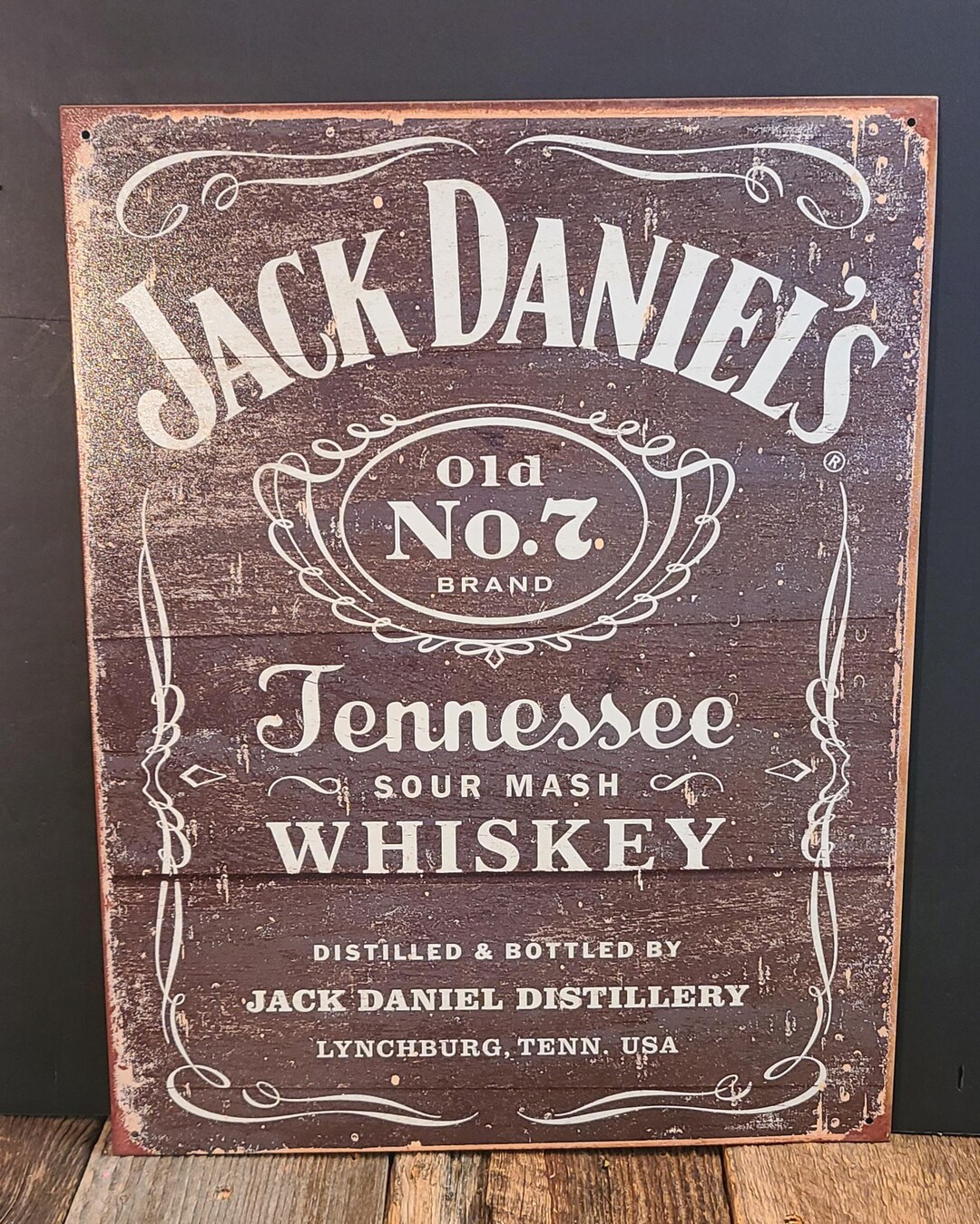 12 1/2x 16 Jack Daniel's Tin Bar Sign - Etsy