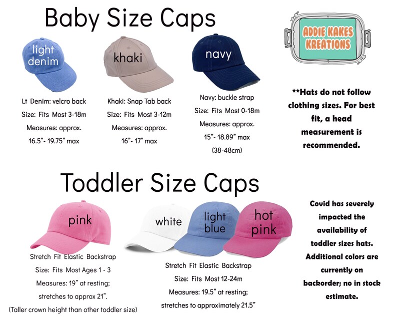 Personalized Baby or Toddler Baseball Cap Etsy
