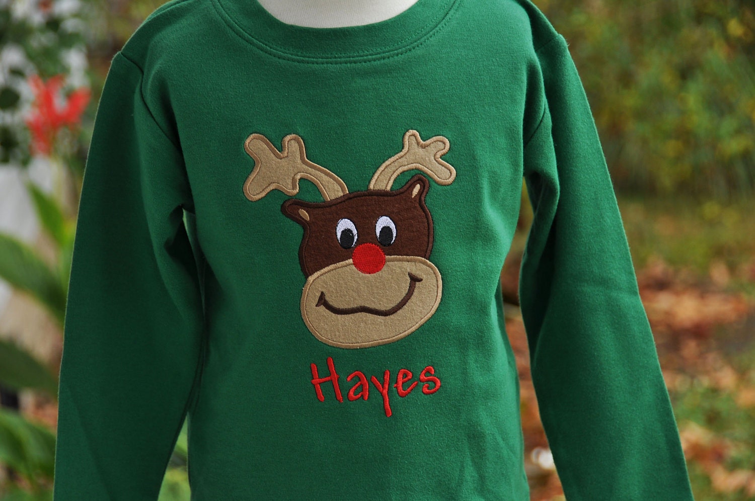 Reindeer Shirts for Boys / Reindeer Shirt / Personalized Etsy