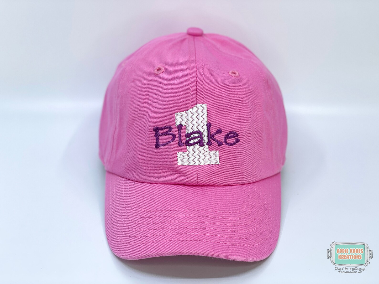 Personalized Birthday Baseball Cap First Birthday Baseball Etsy