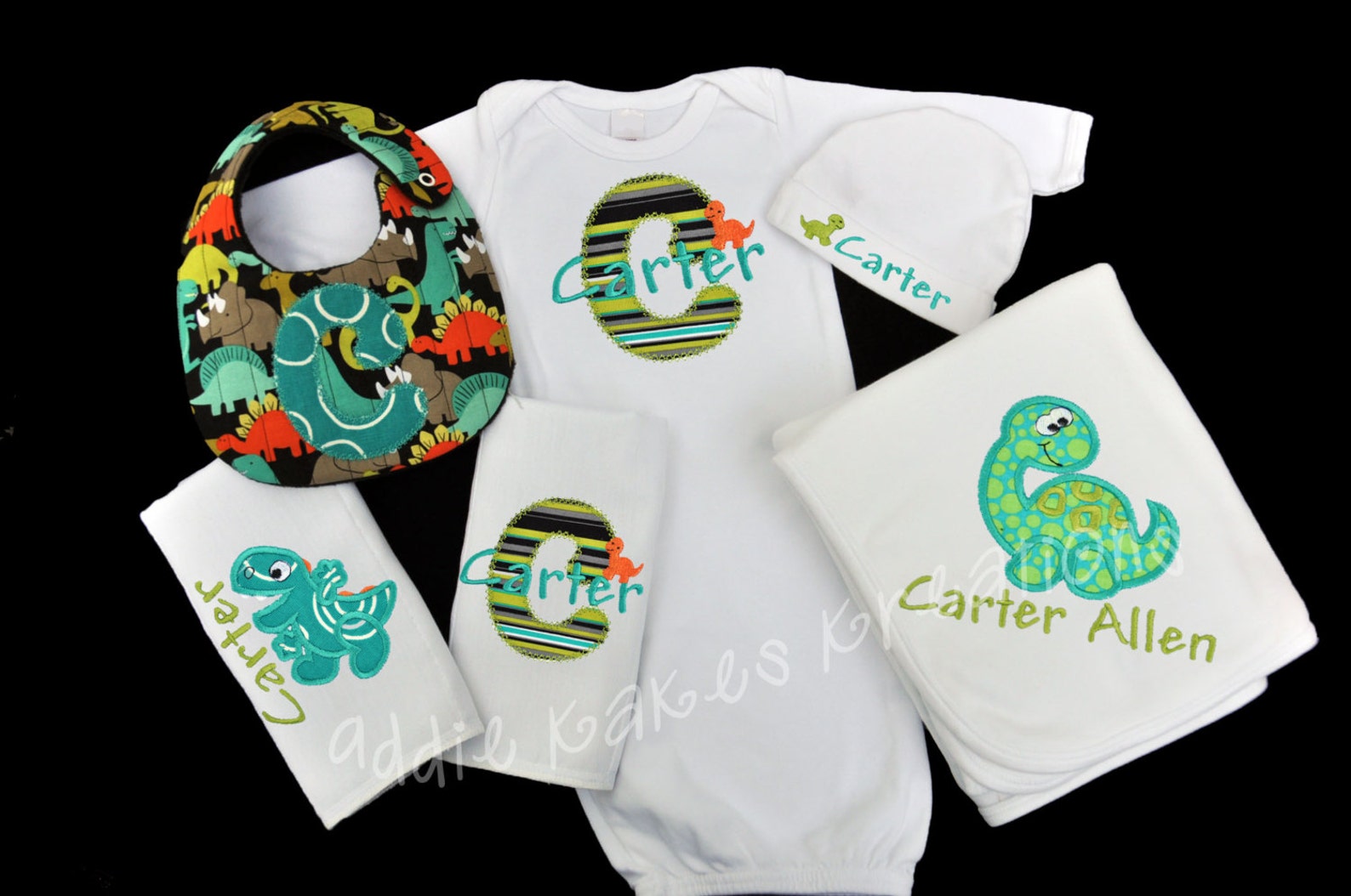 Dinosaur Baby Clothes Dinosaur Baby Gift Set Dinosaur Baby Etsy