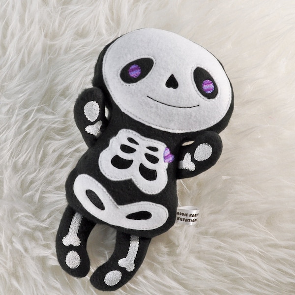 Skeleton Plush Etsy