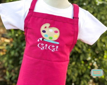 Personalized Adult Art Apron