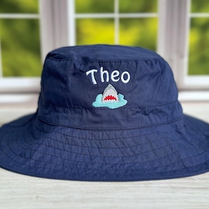 Personalized Kids Beach Hat - Monogrammed Kids Sun Hat - Baby Bucket Hat - Toddler Bucket Hat - Personalized Kids Bucket Hat - Adult Hat