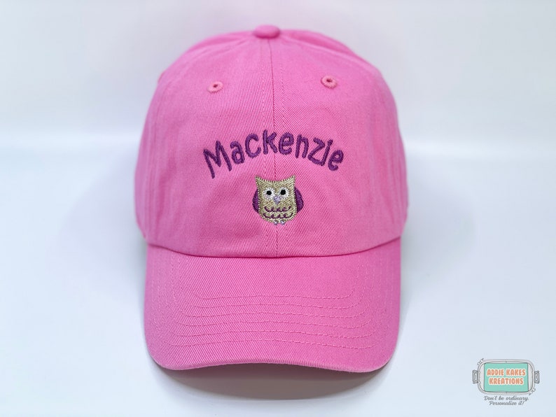 Personalized Baby or Toddler Baseball Cap Etsy