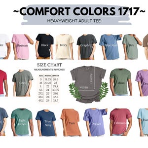 Custom Comfort Colors Shirt Custom Text T-shirt Personalized