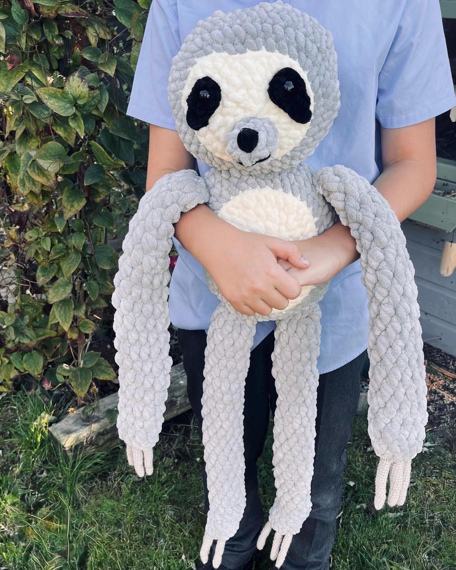 Napoleon the Sloth Amigurumi Pattern