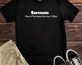 Sarkasmus lustig Softstyle T-Shirt, humorvolles T-Shirt, sarkastisches Top, Scherz Shirt, Komödie T-Shirt für Männer und Frauen, freches T-Shirt, lustiges Zitat T-Shirt