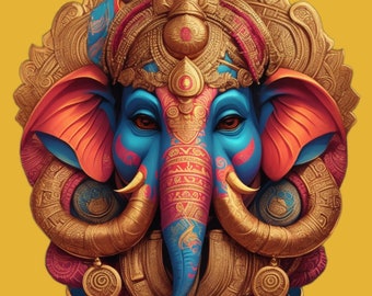 Lord Ganesha Acrylic Print