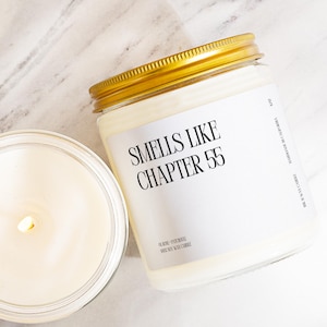 Chapter 55 Gift Smells Like Chapter 55 Candle Acomaf Feyre And Rhysand Love Sarah J Maas Books Gift For Book Lover Special Occasion K217