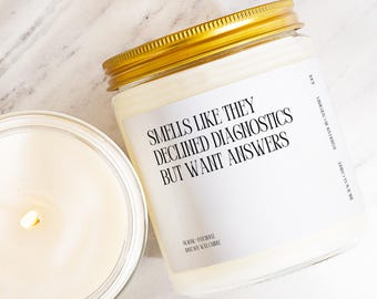 Vet Techs Funny Candle Funny Veterinary Gifts Vet Tech Gift Funny Veterinary Candle Vet Tech Week Veterinary Medicine Appreciation Gift K301