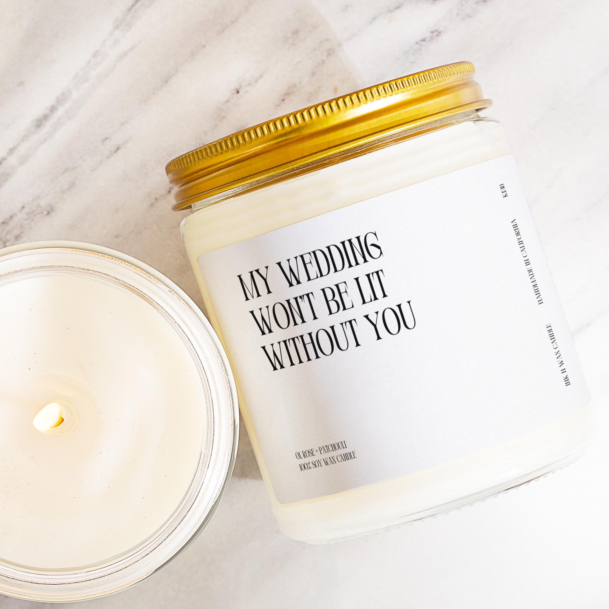 Bridesmaid Proposal Funny Candle Personalized Candle Bridesmaid Gift Will You Be My Bridesmaid Wedding Party Gift For Her Custom Candle K138