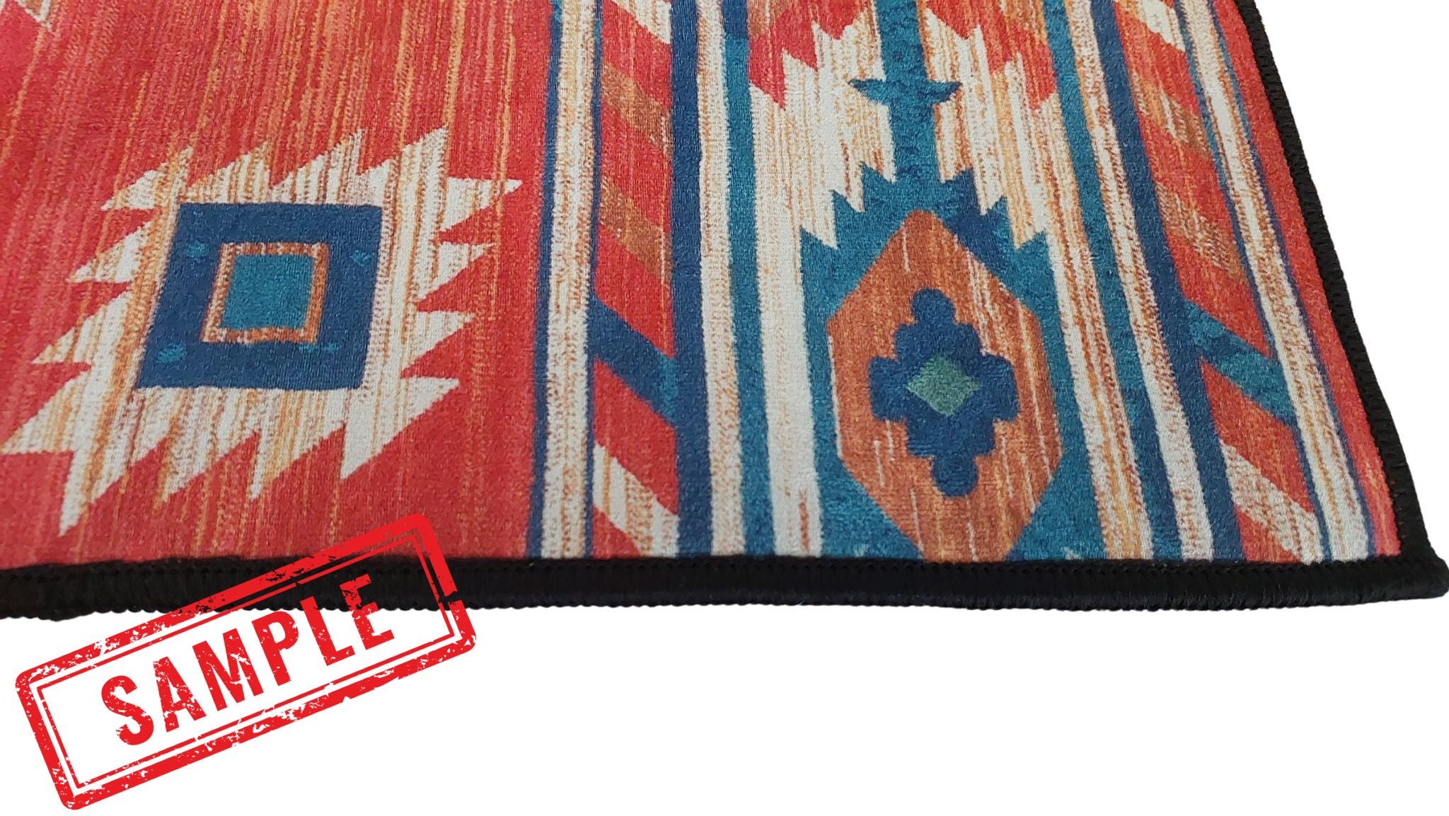 Navajo Brown Tribal Style Area Rug, Southwestern Native Decor, Dijital ...