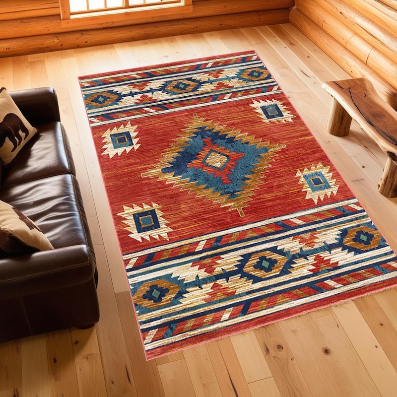 Native American Rug - Etsy