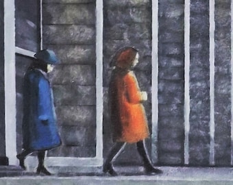 Fuera de las sombras... Pintura original