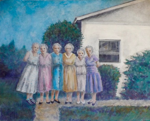 Ladies Club... Original Painting