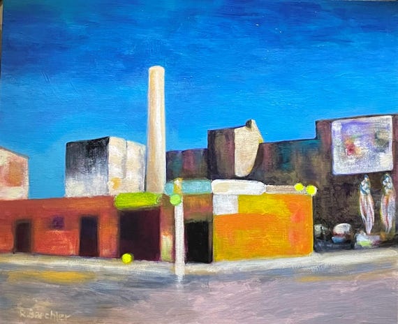 Pennington Street...Original Painting