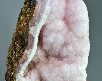 914 Grams Pink Aragonite Mineral Specimen From Afghanistan