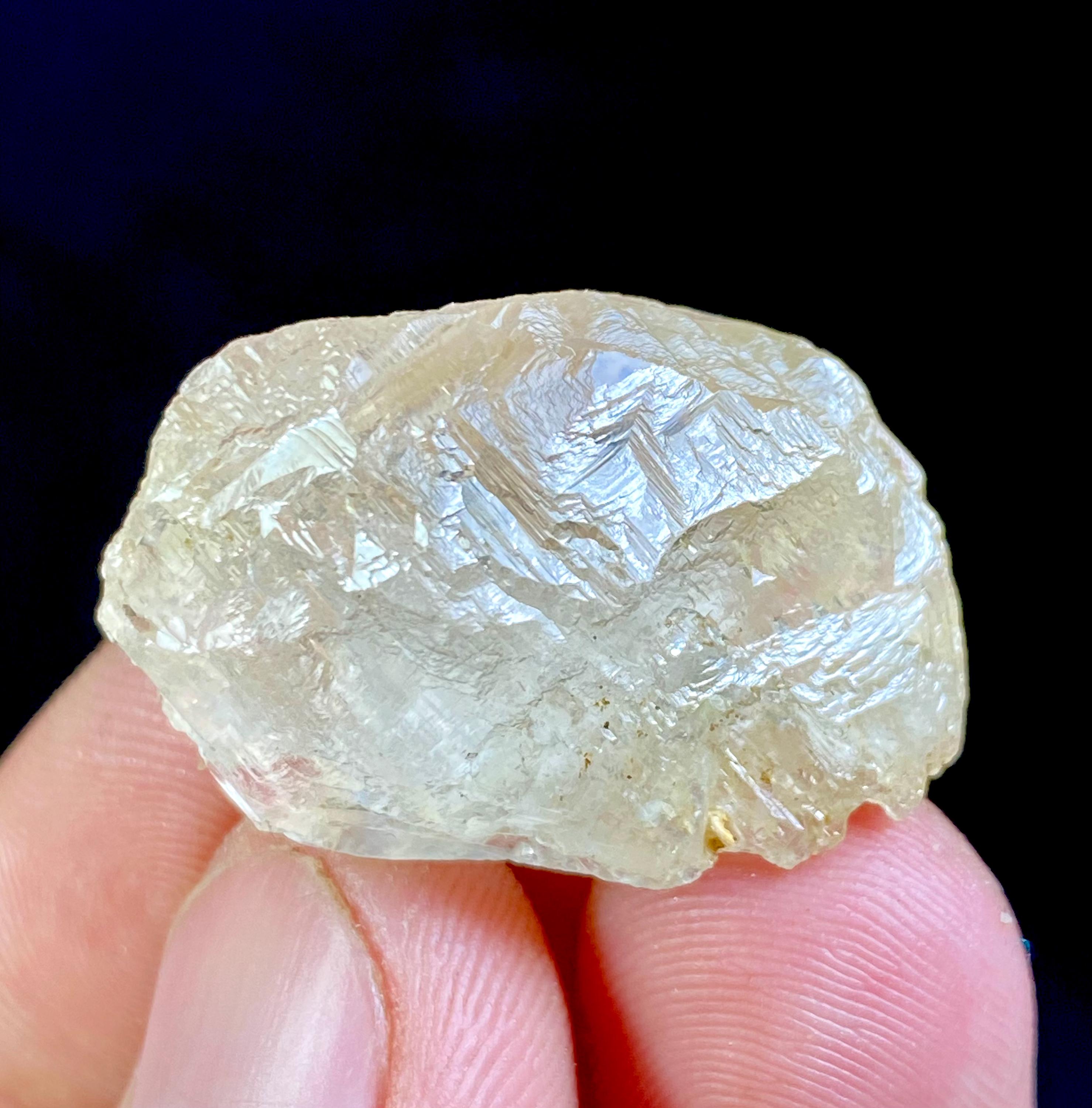 72 CT 希少なエッチング トパーズ クリスタル | 天然ゴールデン