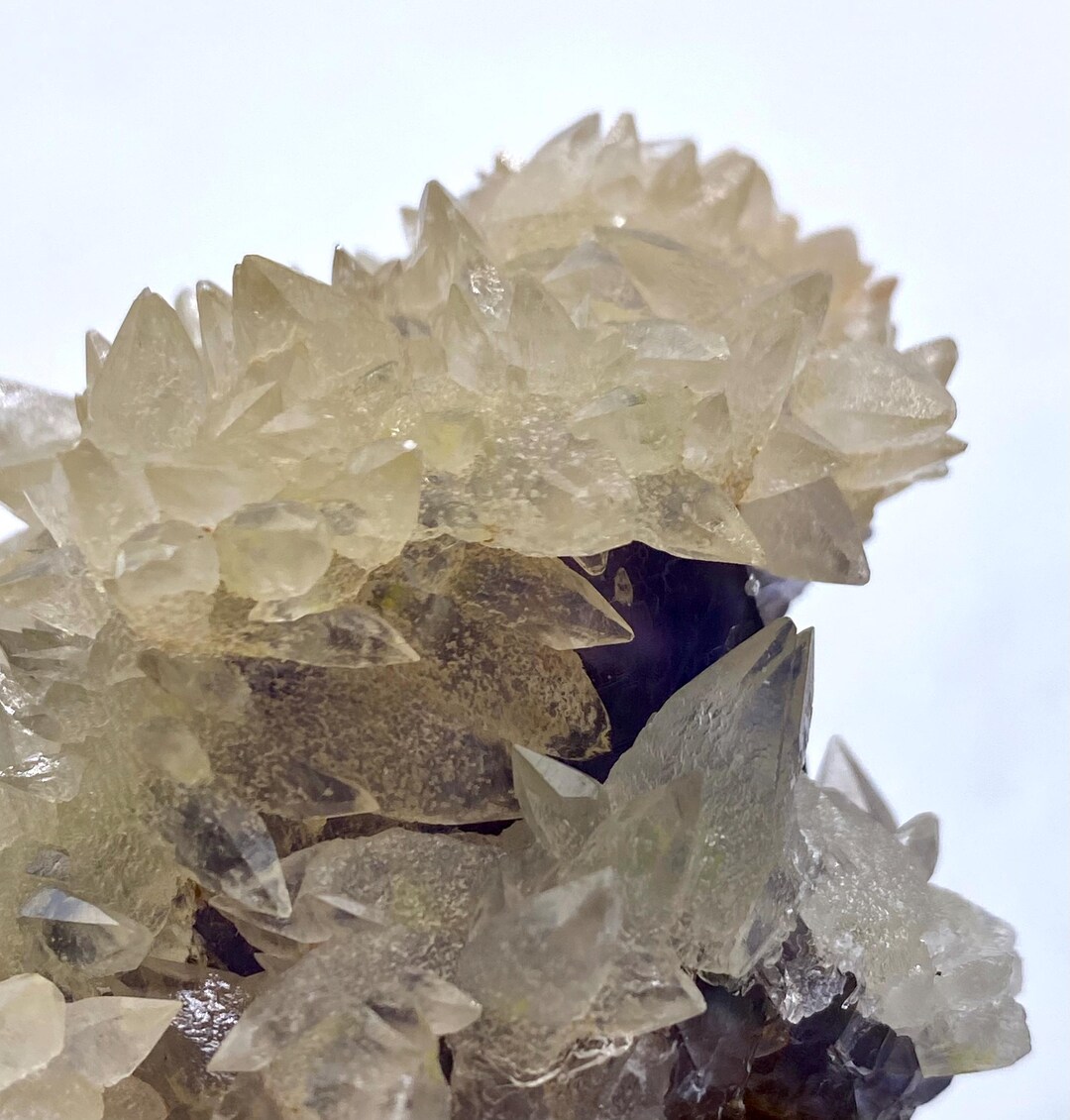 148 Gram Unique Fluorite With Calcite Crystal Specimen From Pakistan - Etsy